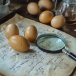 Mysterious eggs in a nest, symbolizing potential and uncertainty in nature.